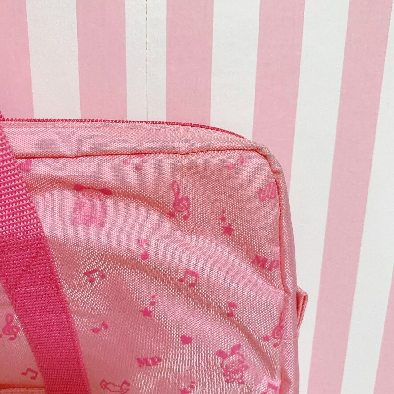 Mezzo Piano Berrie Lesson School Bag Pink Bear Rabbit Candy Kawaii Character