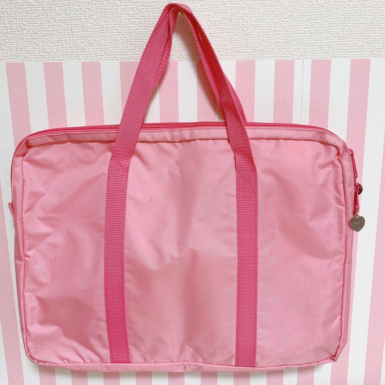 Mezzo Piano Berrie Lesson School Bag Pink Bear Rabbit Candy Kawaii Character