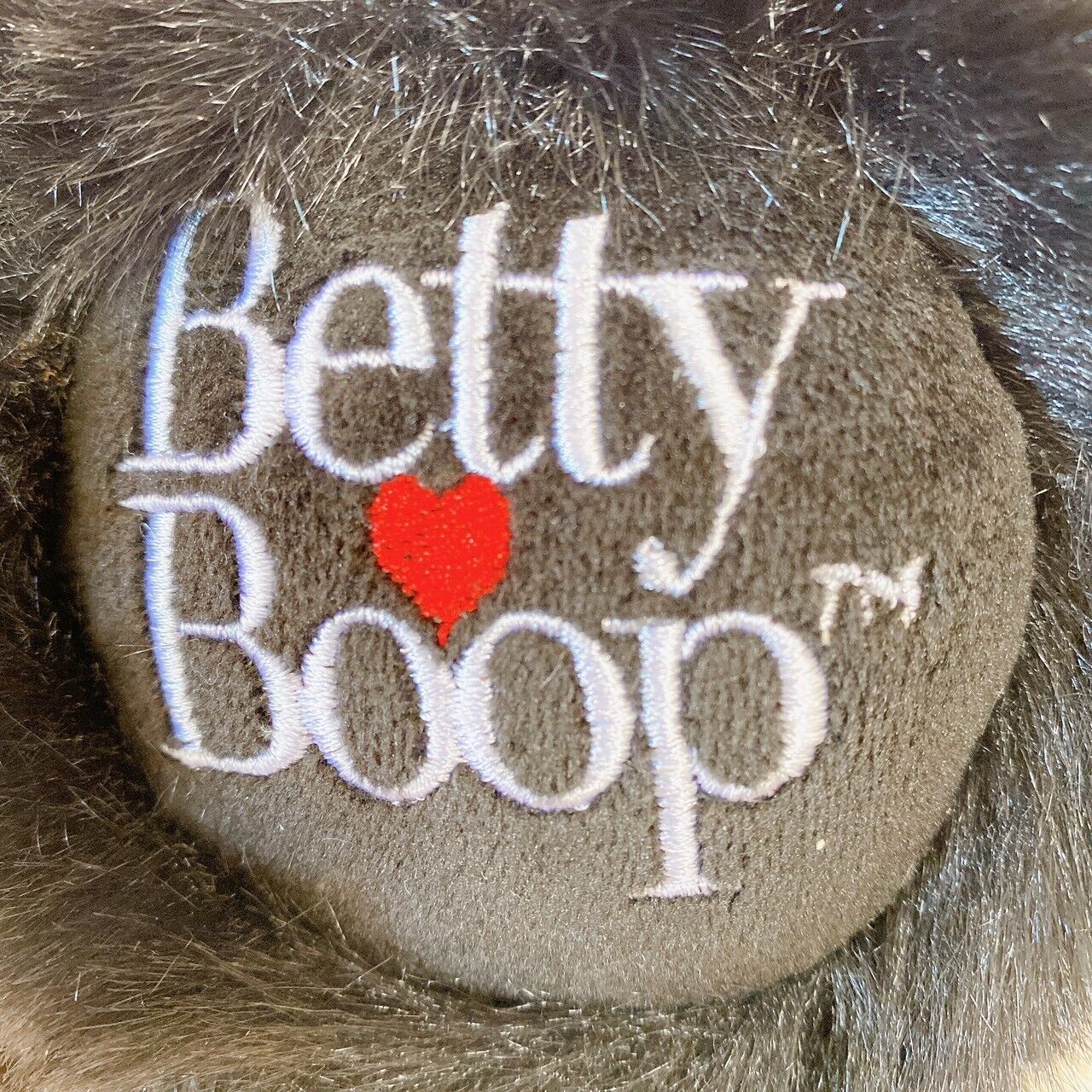 Betty Boop Betty-chan Earmuffs Heart Ear muffs Black Accessory Character Rare