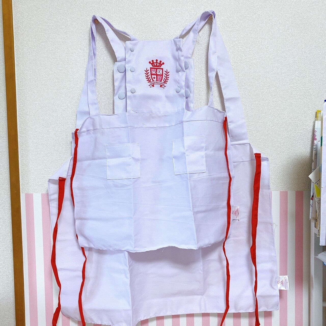 Sanrio Sugarbunnies Bunnies Apron Set for Children and Adult Cooking Kawaii Rare