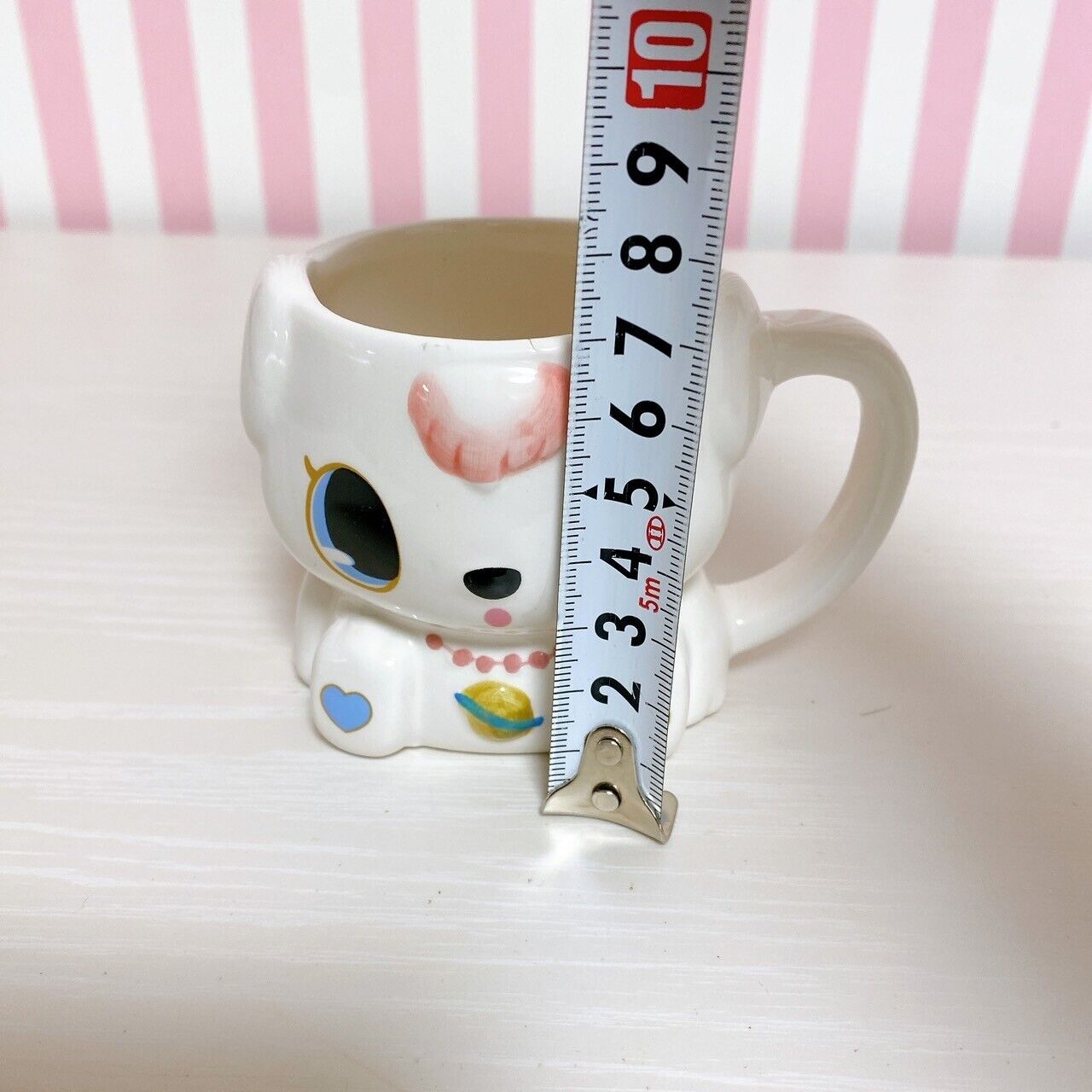 Sanrio Jewelpet Mug Cup White 2 Set Saphie Lapla Characters Cute Kawaii Rare