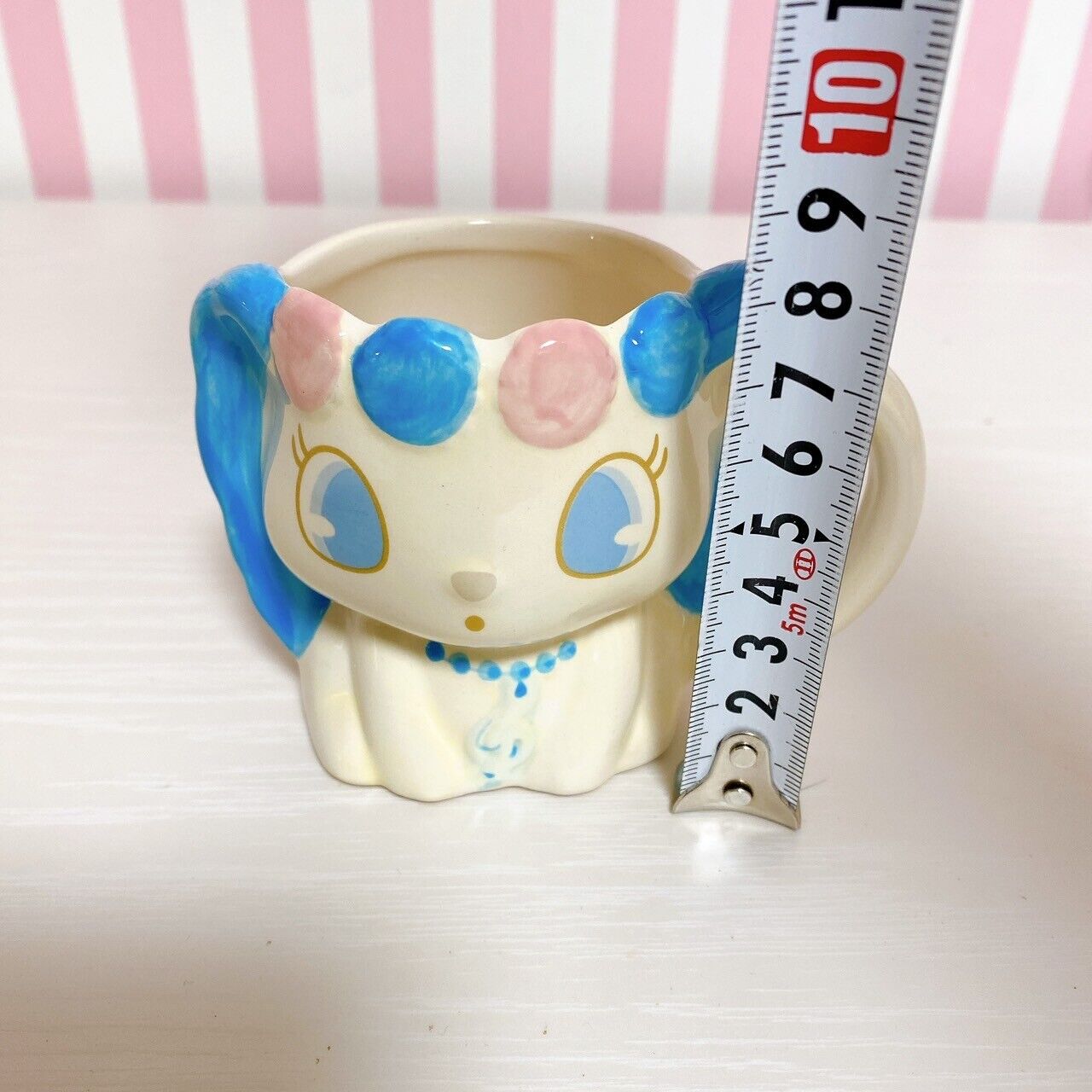 Sanrio Jewelpet Mug Cup White 2 Set Saphie Lapla Characters Cute Kawaii Rare