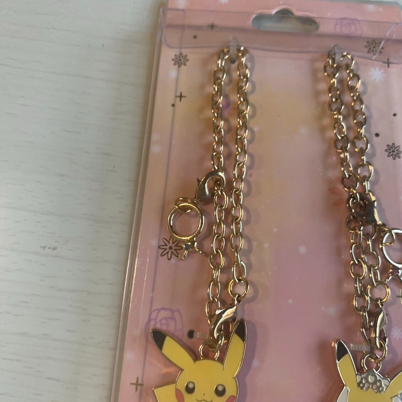 Pokémon Center Pikachu Wedding Pair Charm Keyring Chain Set 2018 Game Character