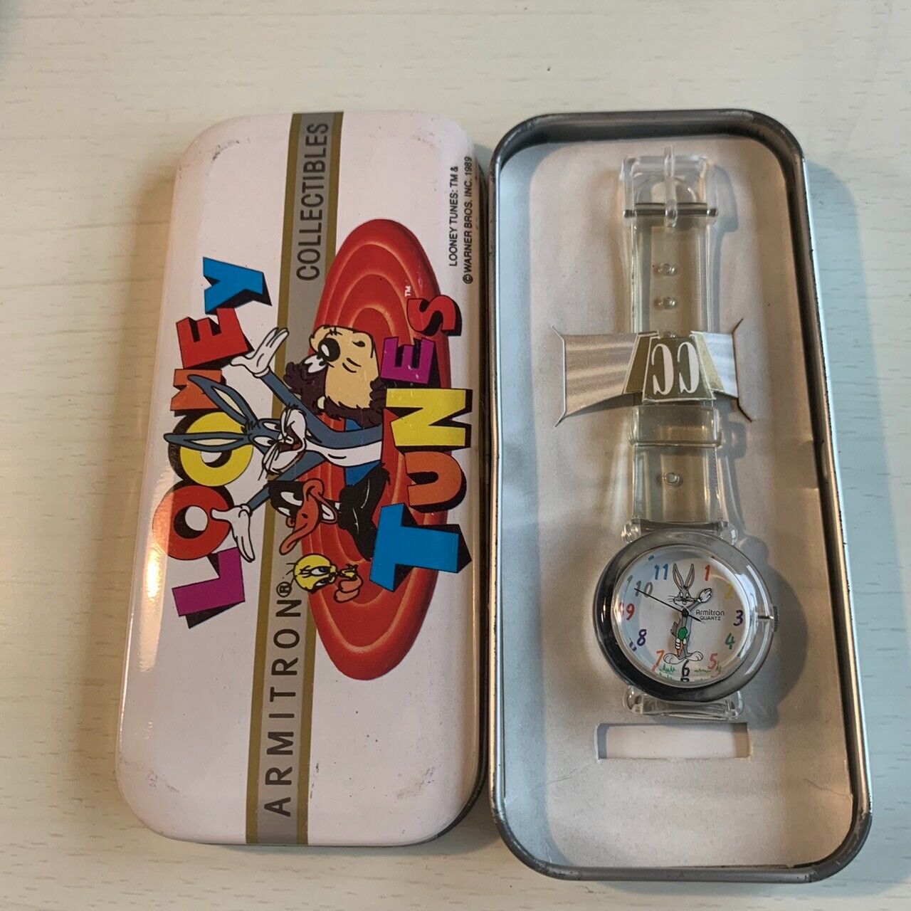 Armitron Looney Tunes Watch Collectibles Wristwatch Vintage Unused Retro Rare