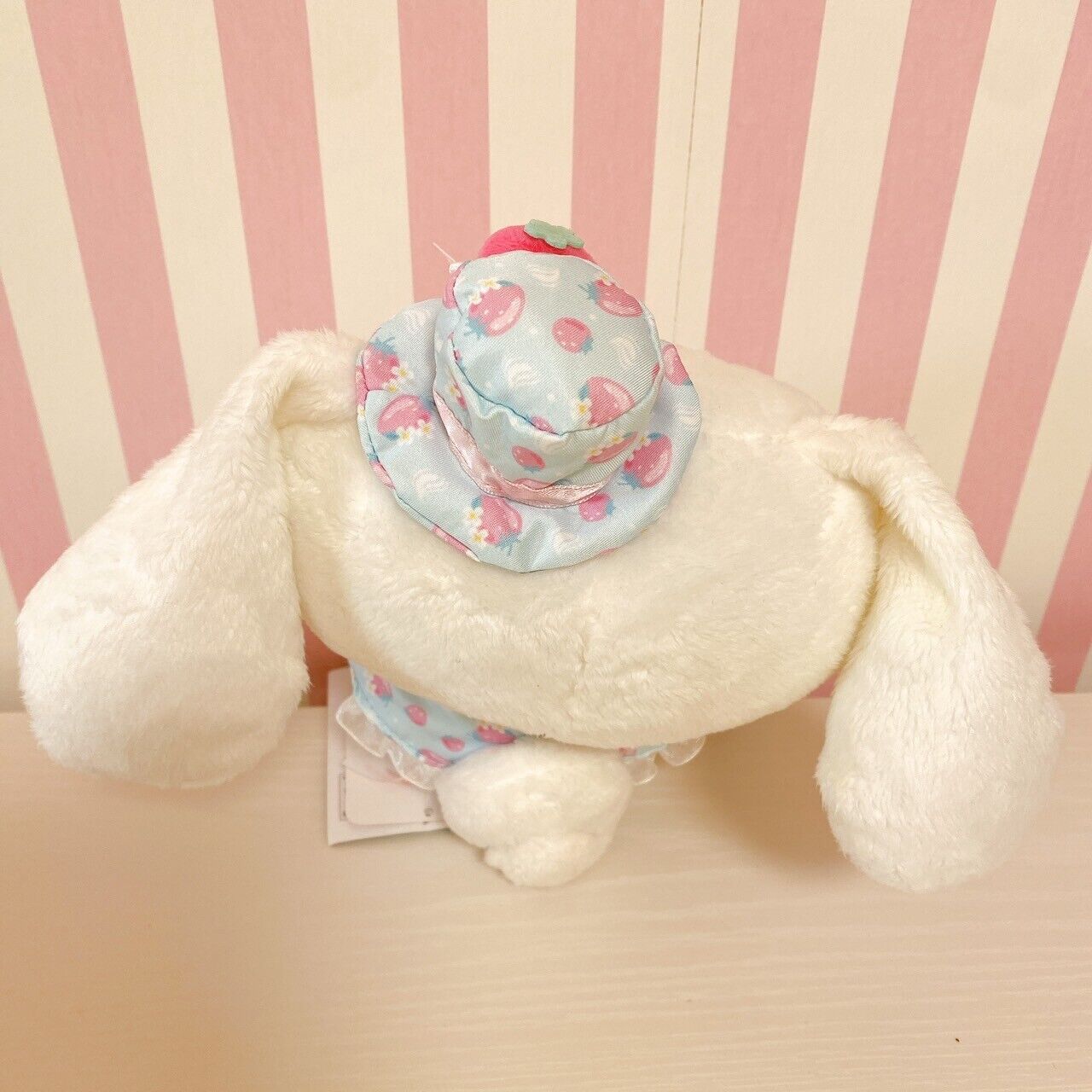 Sanrio Cinnamoroll Plush Strawberry Doll Soft Toy Hat Cloak Characters FuRyu