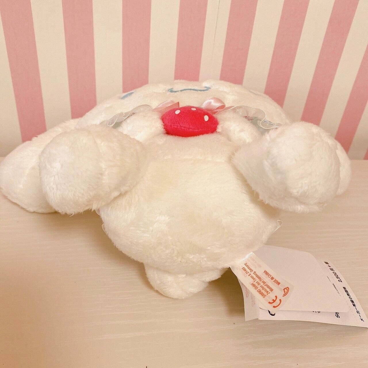 Sanrio Cinnamoroll Plush Strawberry Doll Soft Toy Hat Cloak Characters FuRyu