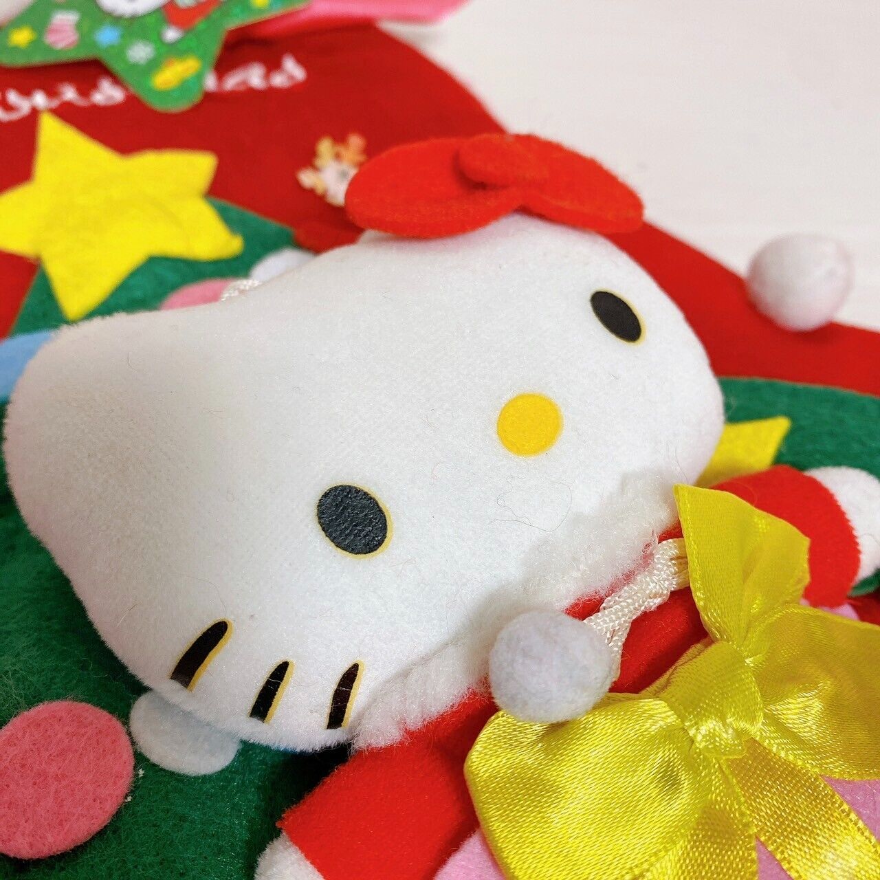 Sanrio Hello Kitty Christmas Boots Stocking Decoration Ornament Red Character