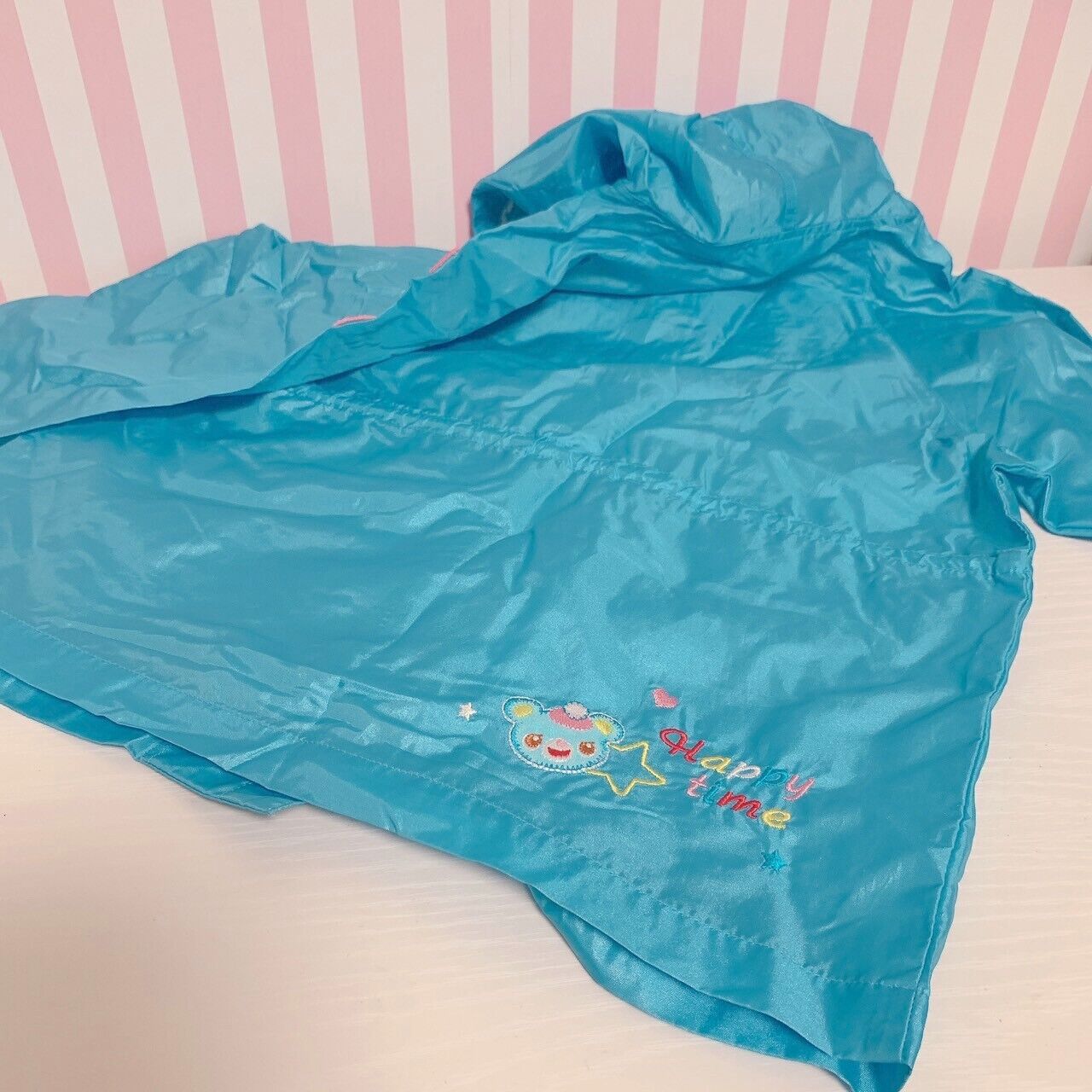 Mezzo Piano Jumper Outer Blue Size 110cm 43.30in Long Sleeve Kawaii Character