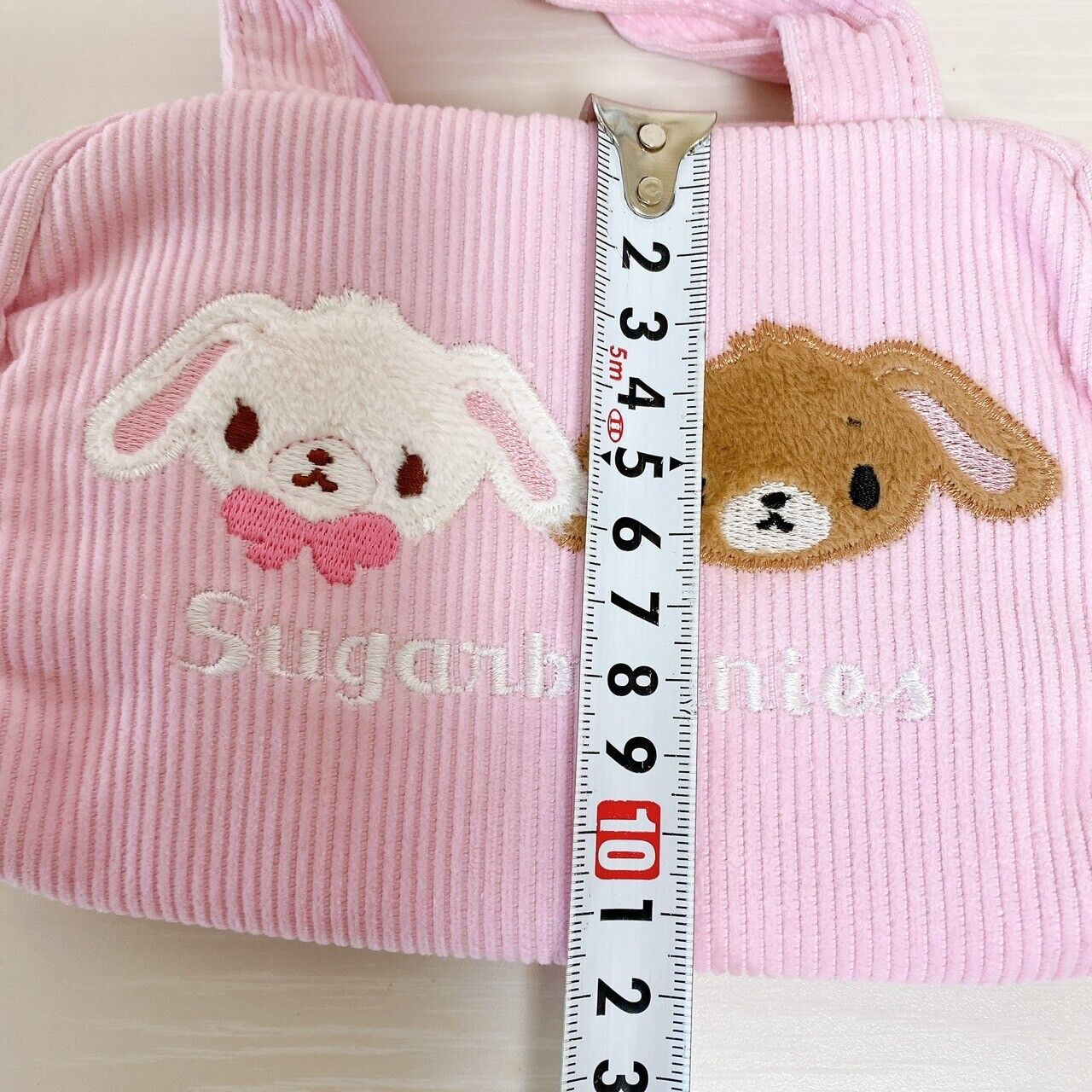 Sanrio Sugar Bunnies Shirousa Kurousa Stationery Mini Bag Memo Sticker Pink Rare