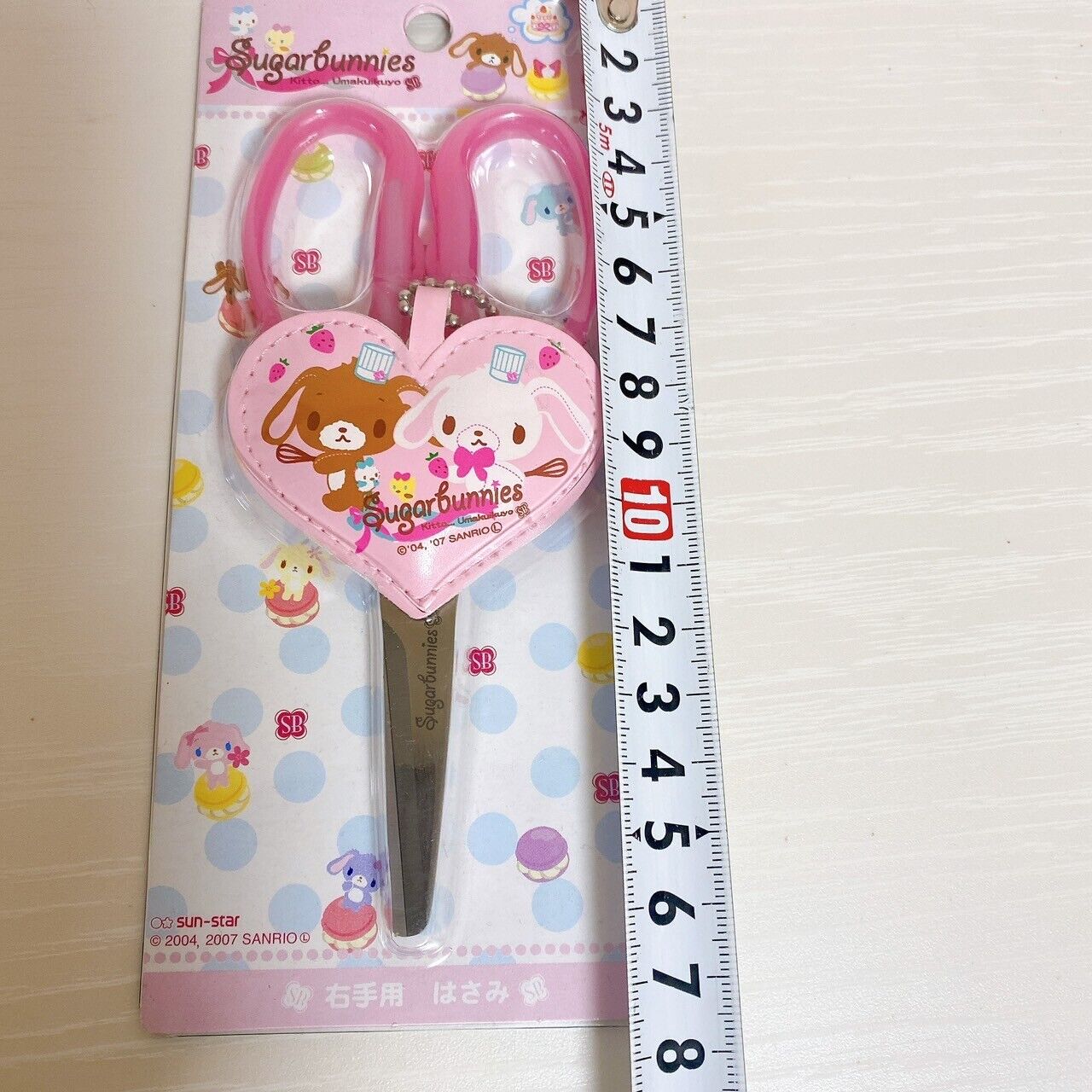 Sugar Bunnies Sanrio Scissors Heart Stationery Pink Manga Anime Character Kawaii