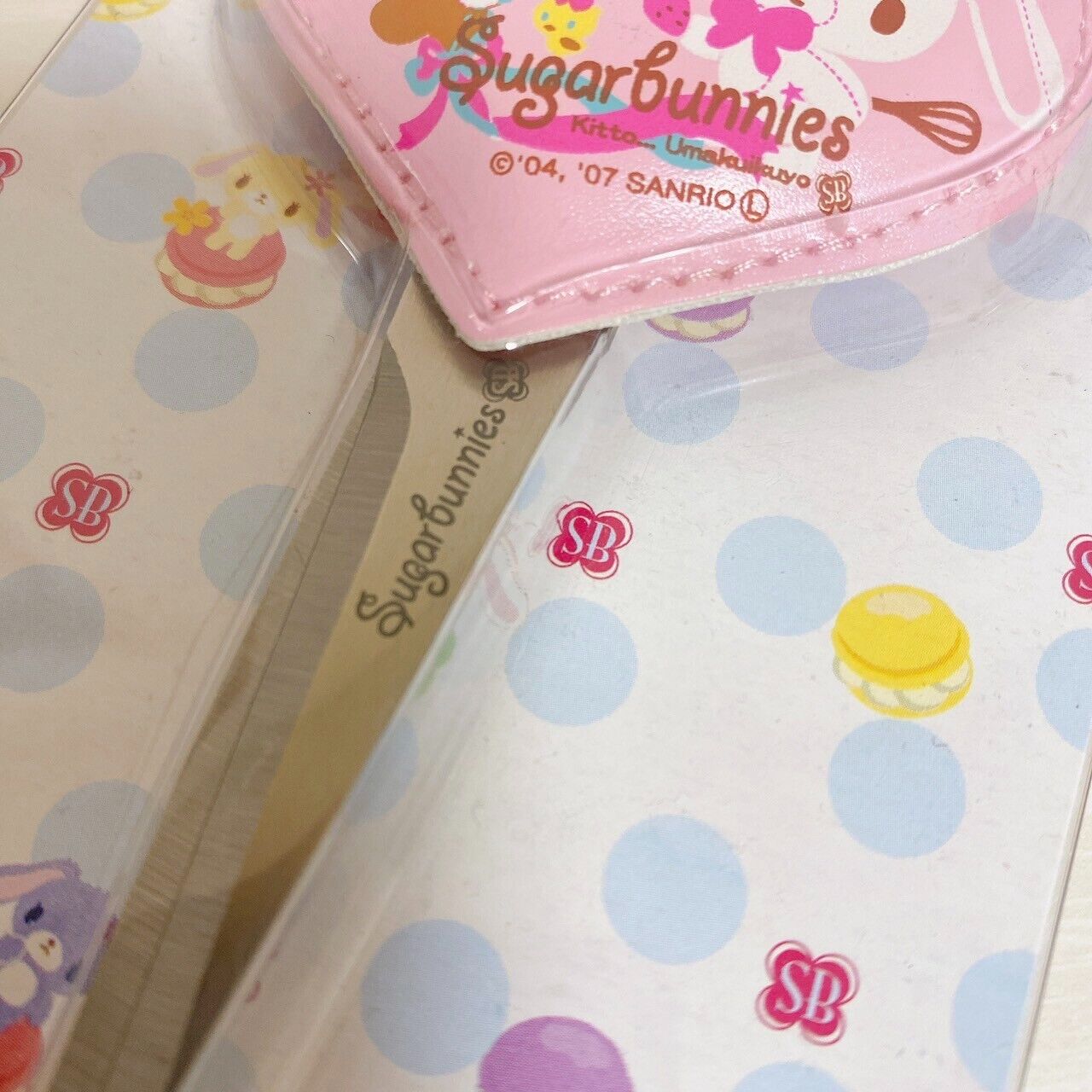 Sugar Bunnies Sanrio Scissors Heart Stationery Pink Manga Anime Character Kawaii