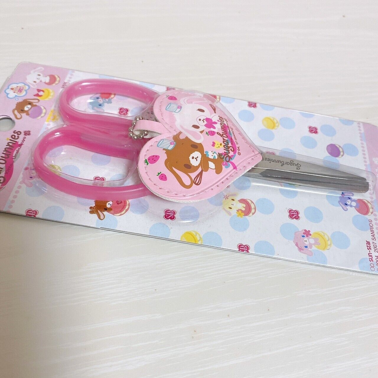 Sugar Bunnies Sanrio Scissors Heart Stationery Pink Manga Anime Character Kawaii