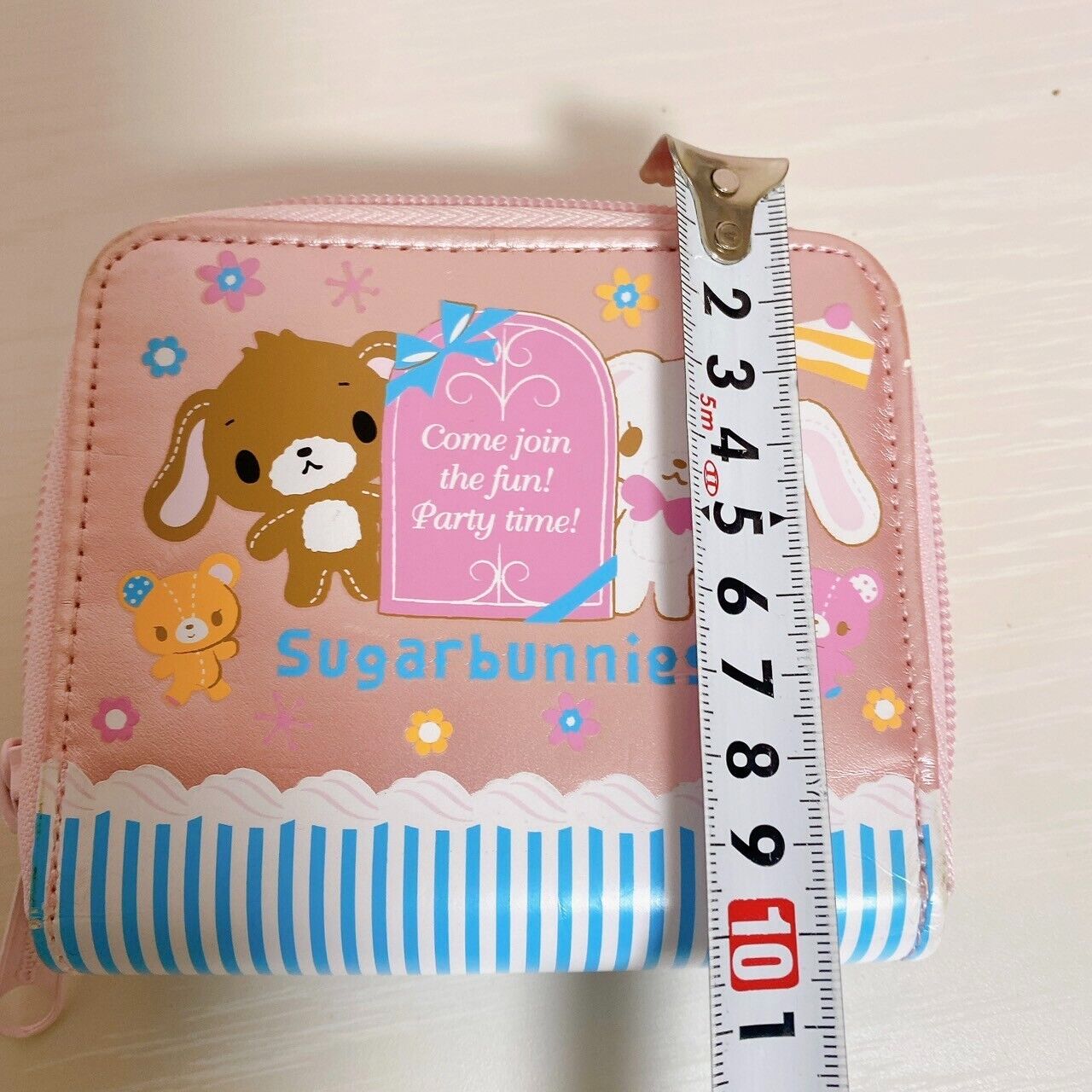 Sanrio Sugar Bunnies Shiro Kuro Coin Case Purse Holder Characters Kawaii Rare