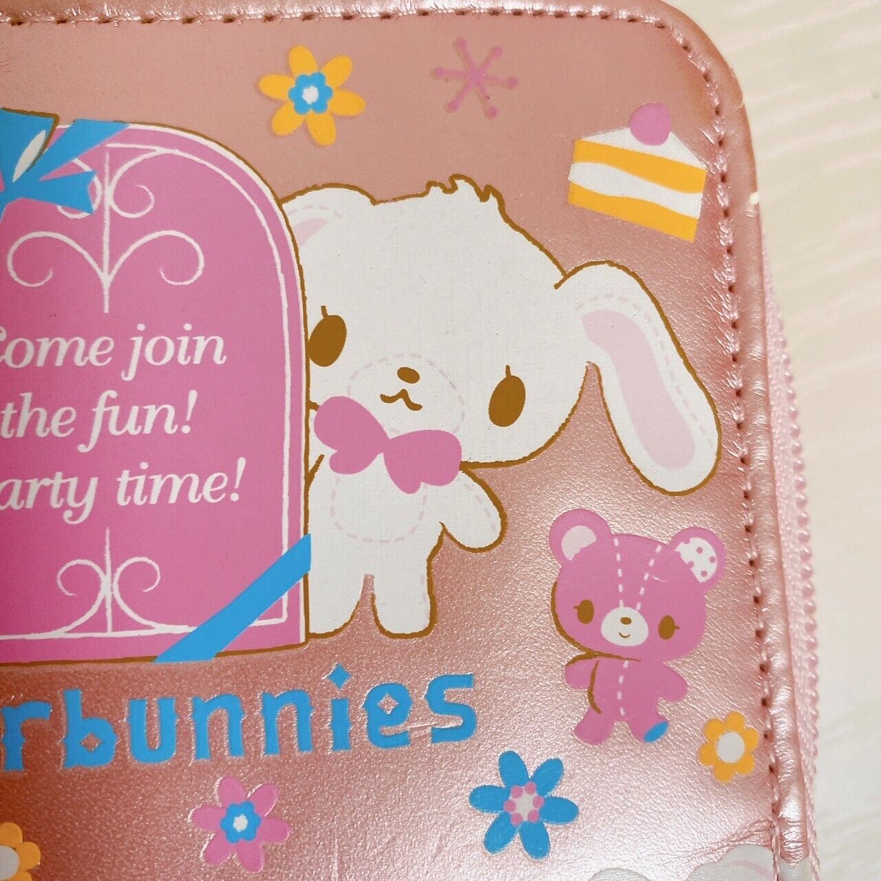 Sanrio Sugar Bunnies Shiro Kuro Coin Case Purse Holder Characters Kawaii Rare