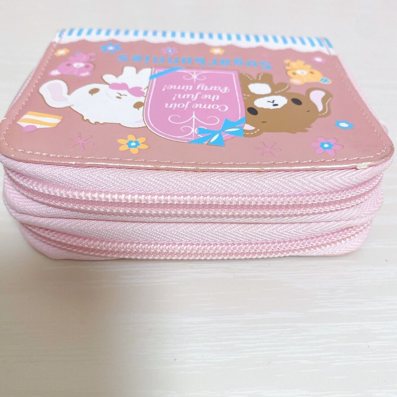 Sanrio Sugar Bunnies Shiro Kuro Coin Case Purse Holder Characters Kawaii Rare