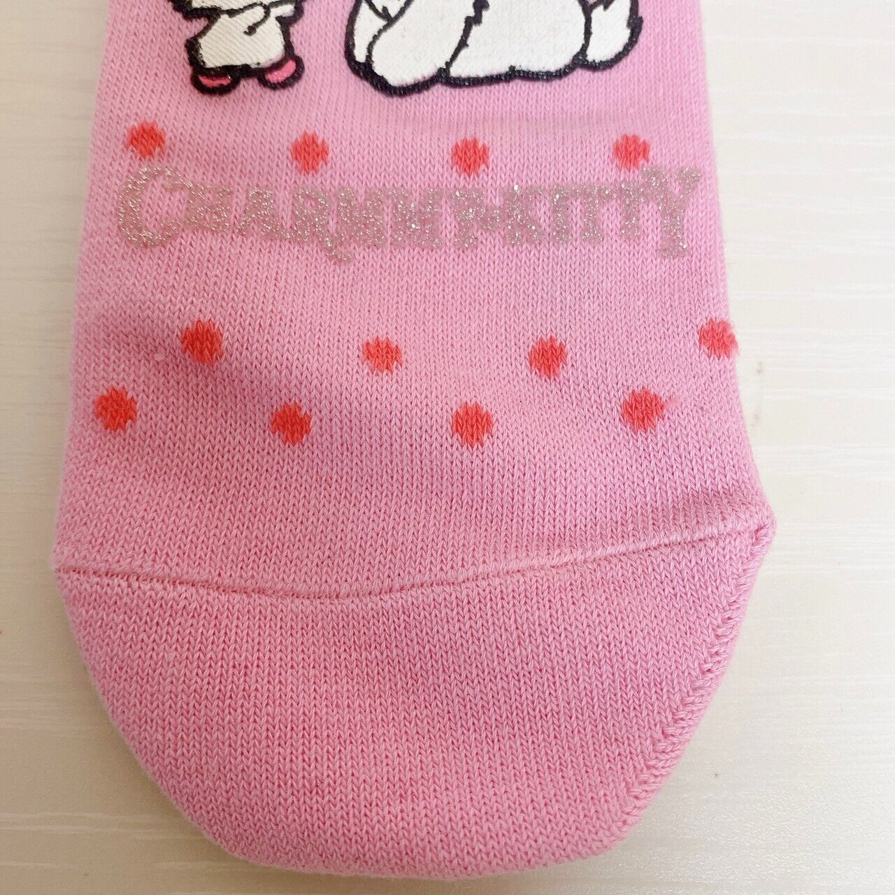 Sanrio Charmmy Charmy Kitty Socks Two-Pair Set Pink White Adults Cute Character