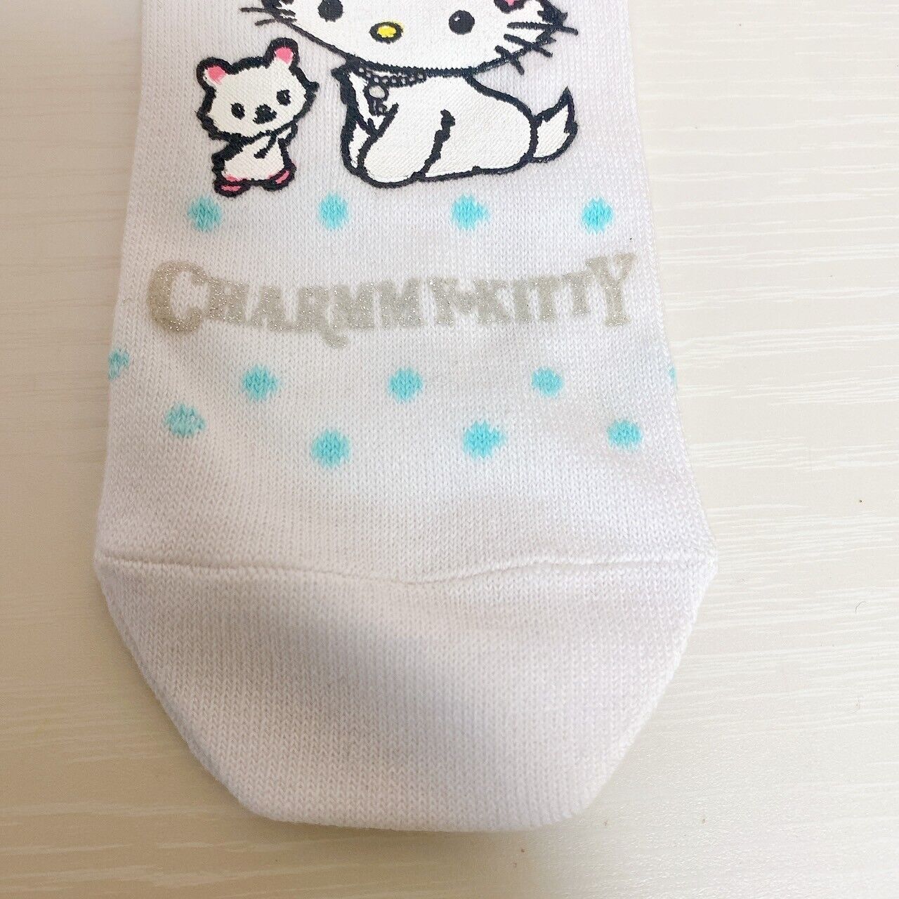 Sanrio Charmmy Charmy Kitty Socks Two-Pair Set Pink White Adults Cute Character