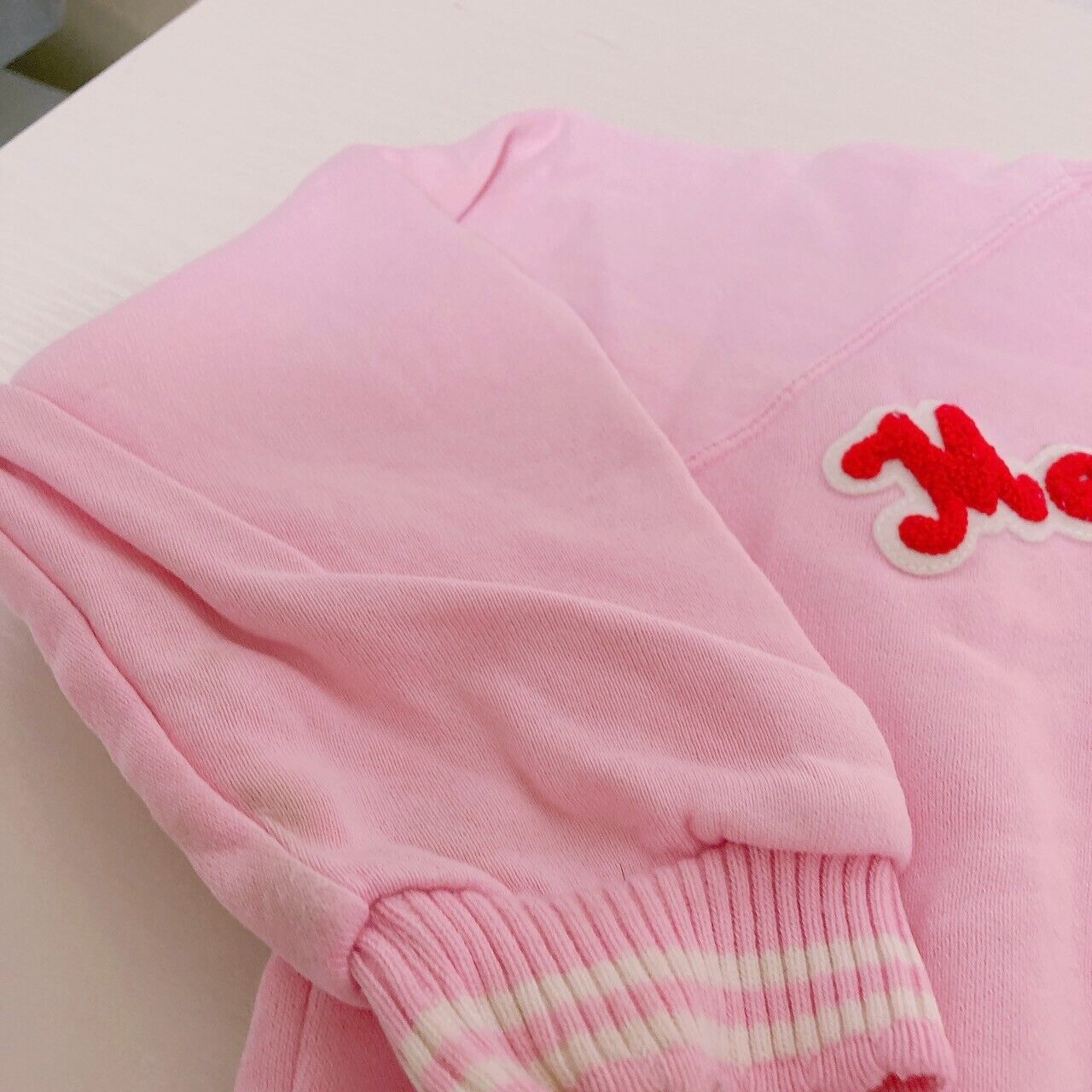 Mezzo Piano Long Sleeve T-shirt 100 Size Strawberry Pink Red Kawaii Cute Rare