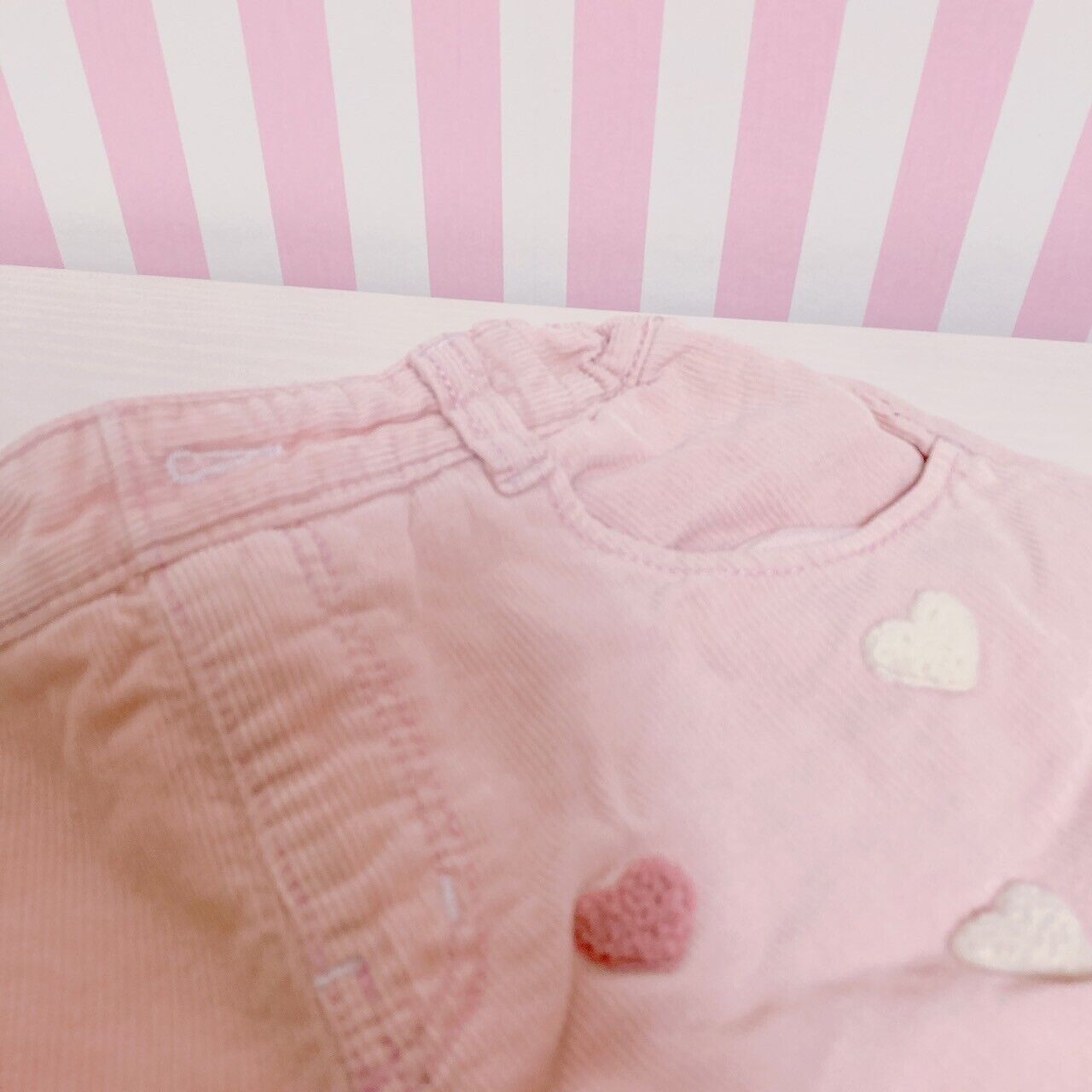 Mezzo Piano Shorts Pants 120 Size Heart Fluffy Pink Kids Kawaii Cute Rare