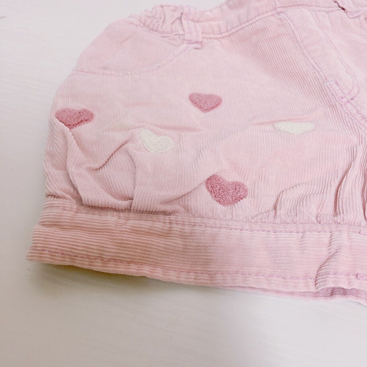 Mezzo Piano Shorts Pants 120 Size Heart Fluffy Pink Kids Kawaii Cute Rare