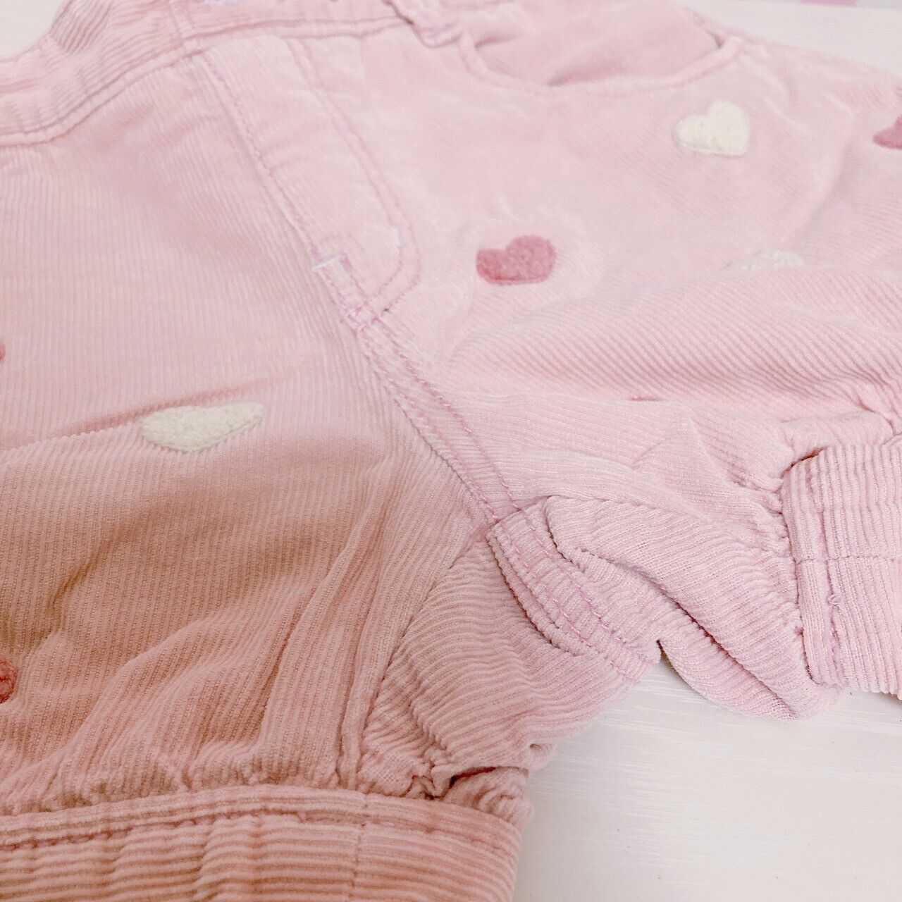 Mezzo Piano Shorts Pants 120 Size Heart Fluffy Pink Kids Kawaii Cute Rare