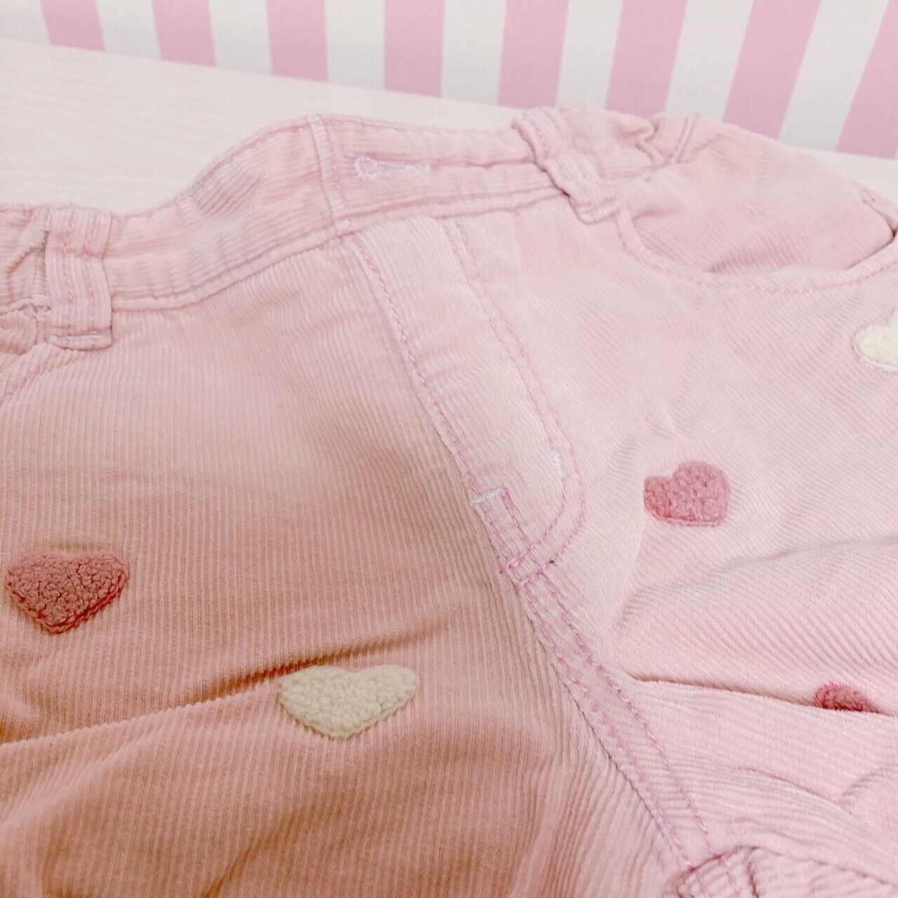 Mezzo Piano Shorts Pants 120 Size Heart Fluffy Pink Kids Kawaii Cute Rare