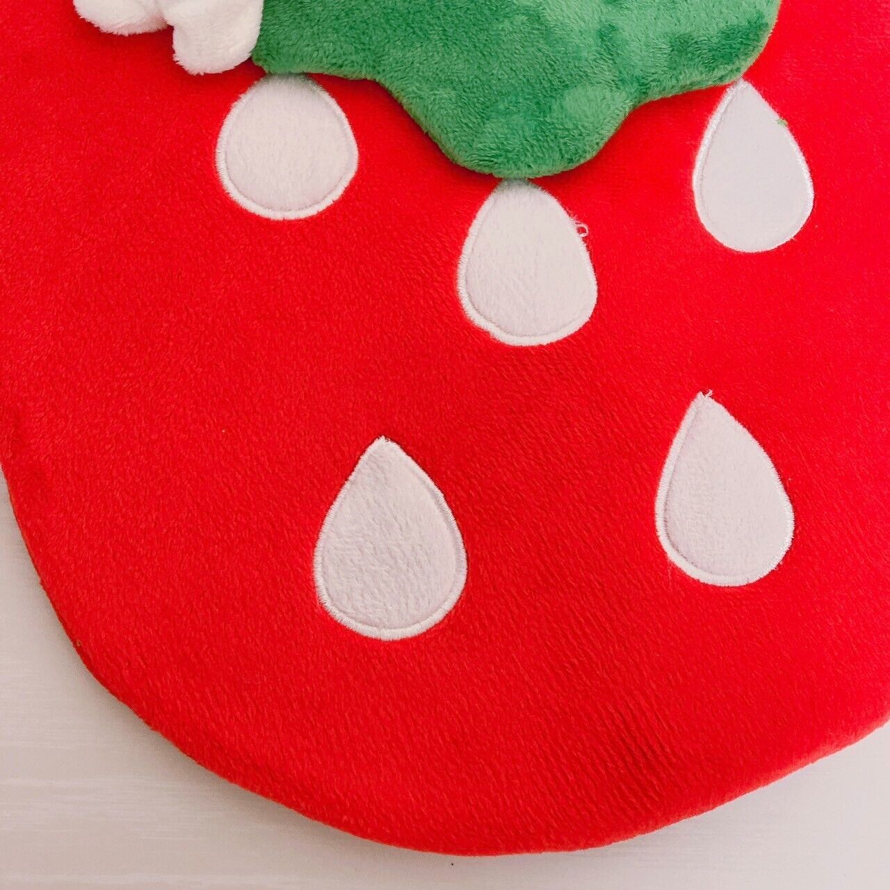 Strawberry Hot Water Bottle Cover Red Pink Flower Kawaii Cute Rare