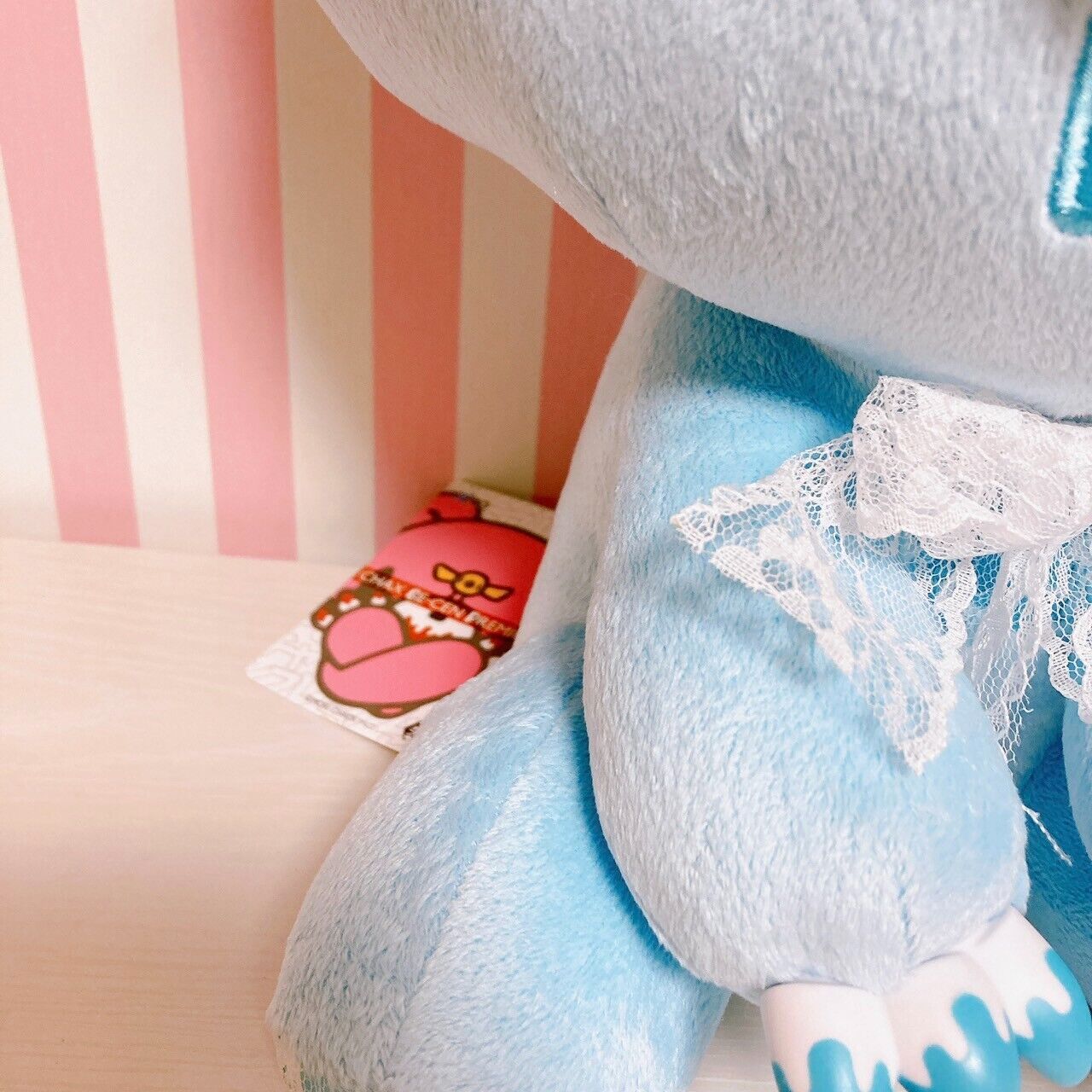 Gloomy Bear Lace Ear Version Blue Plush Soft Toy Chax GP TAiTo 581 Prize Rare