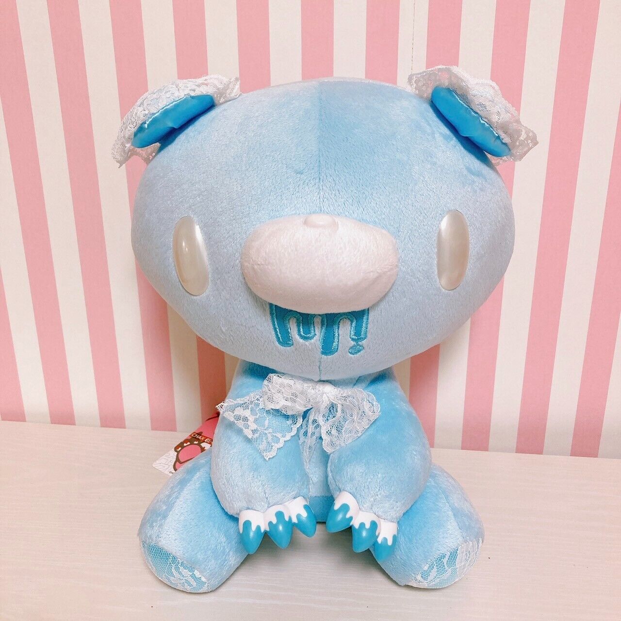 Gloomy Bear Lace Ear Version Blue Plush Soft Toy Chax GP TAiTo 581 Prize Rare