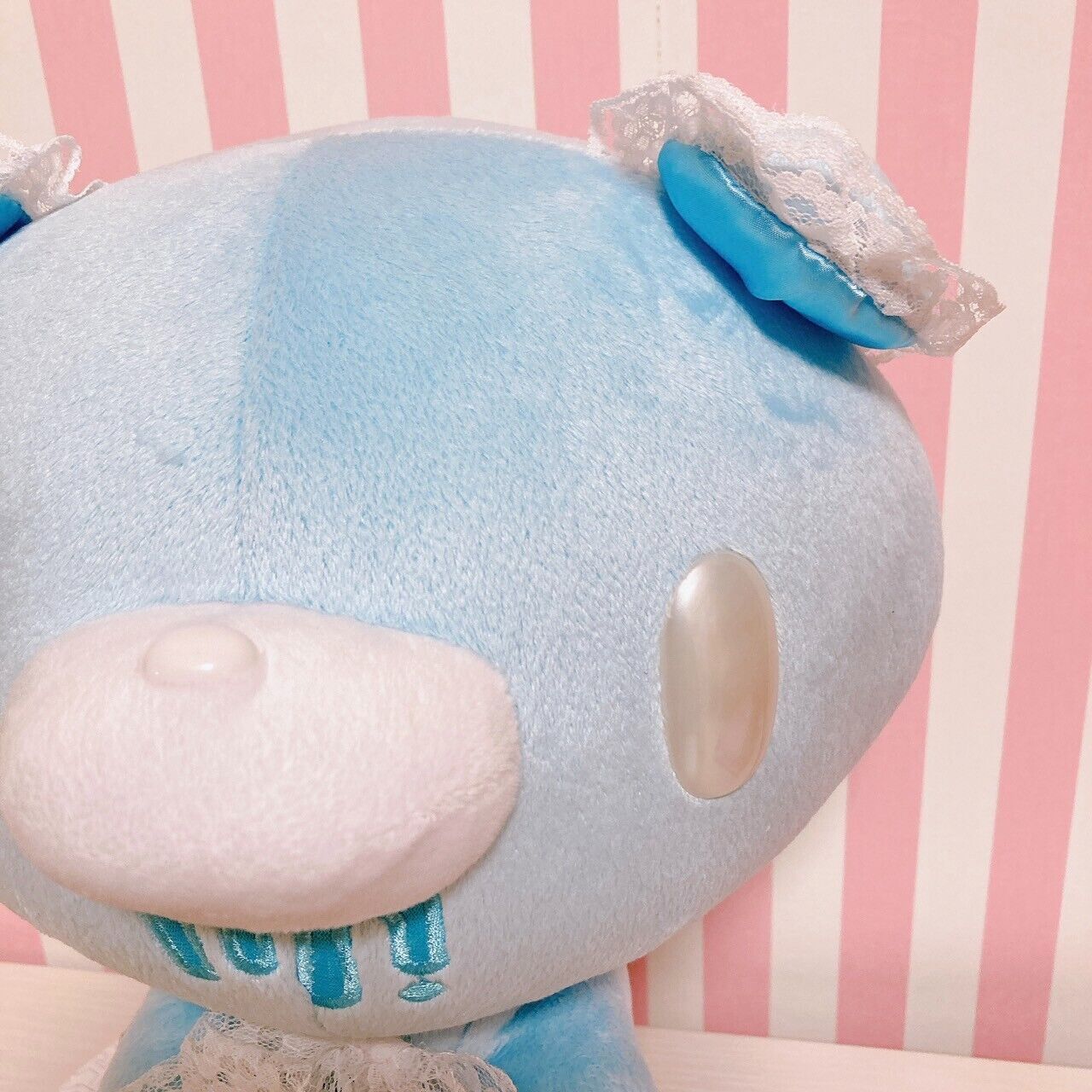 Gloomy Bear Lace Ear Version Blue Plush Soft Toy Chax GP TAiTo 581 Prize Rare