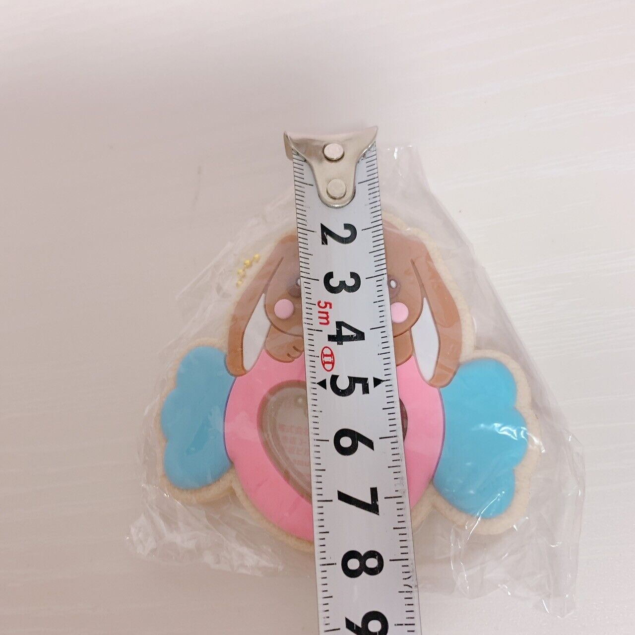 Poteusa Loppy Keyring 4 Set Icing Cookie Heart Lop Eared Rabbit Brown White Blue