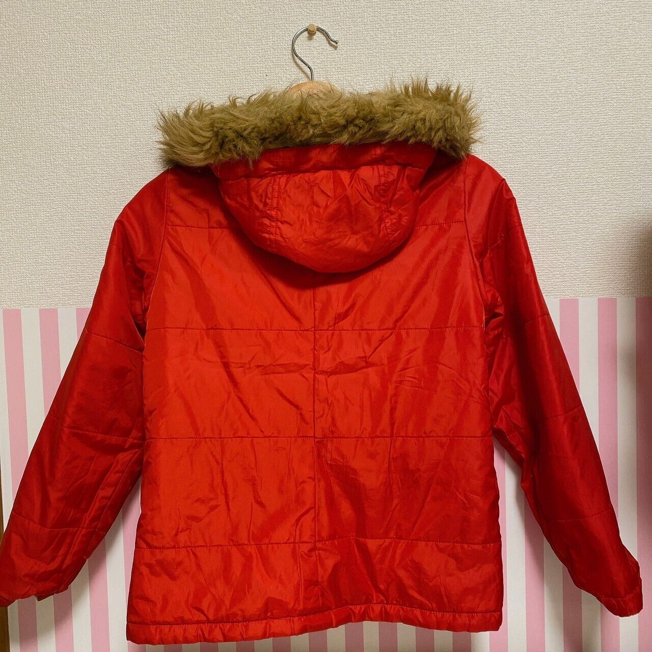 Angel Blue Nakamura Kun Jacket Jumper 150 Size Cookies Red Reversible Hooded