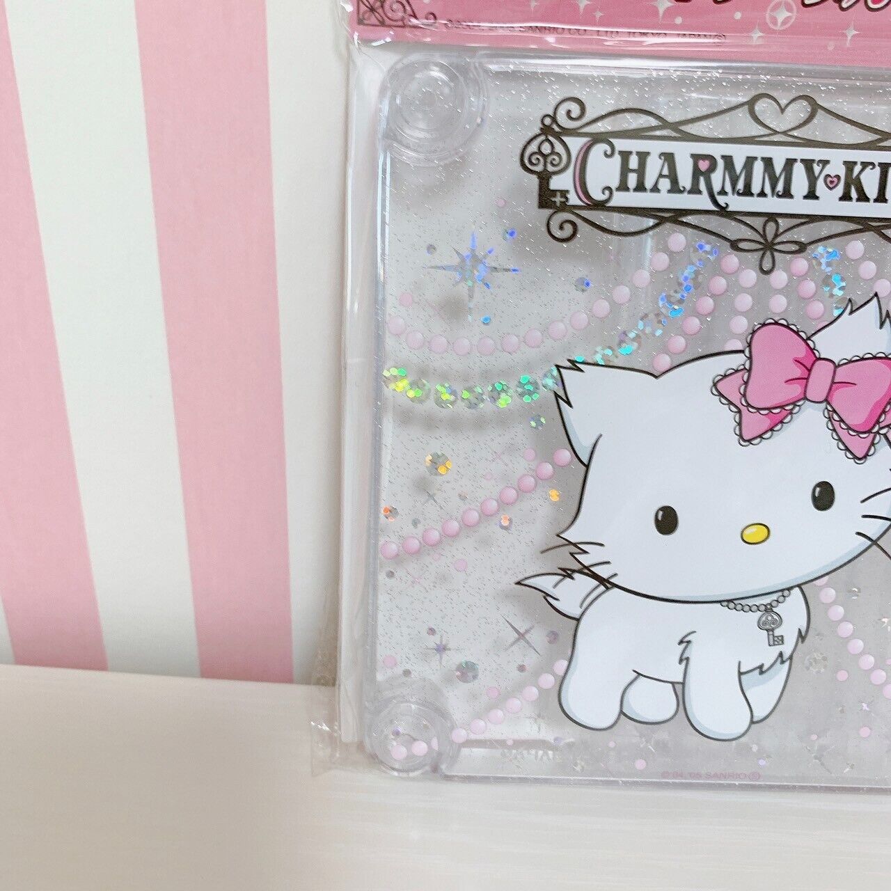 Sanrio Charmmy Charmy Kitty Mini Joint Table Glitter Cat Ribbon White Kawaii