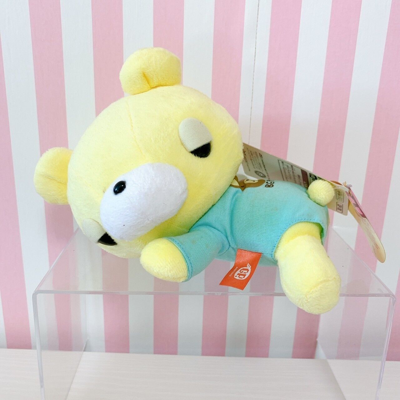 Gloomy Bear Chax GP Sleeping Baby Plushie Rompers Ver Yellow Stuffed TAiTo Rare