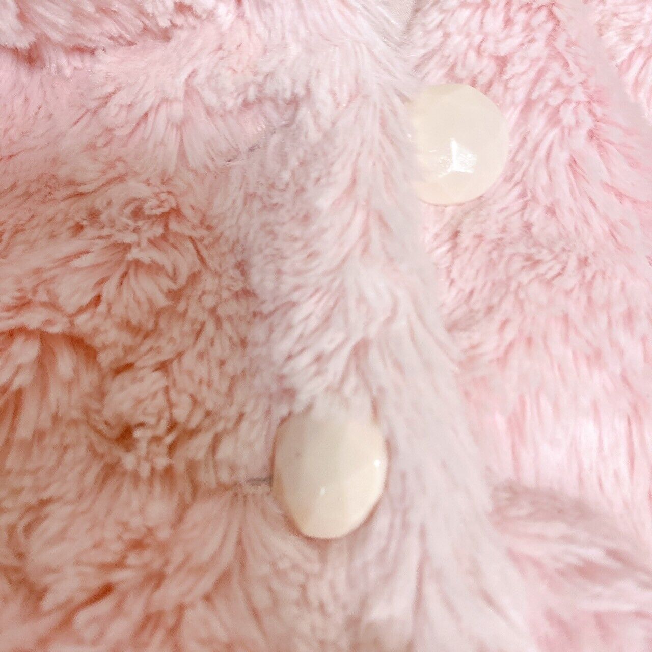 Mezzo Piano Jacket Fluffy Pink 130 Boa Hoodie Bottan Long Sleeve Kawaii Rare