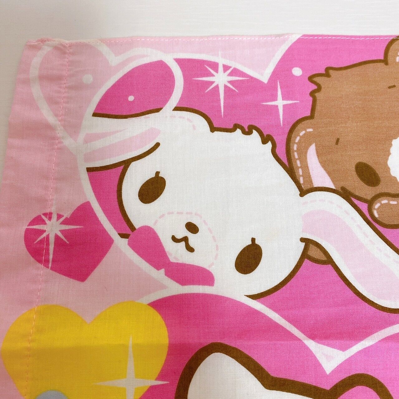 Sanrio Hello Kitty Cinnamoroll My Melody Sugar Bunnies Flag Pink Heart Character