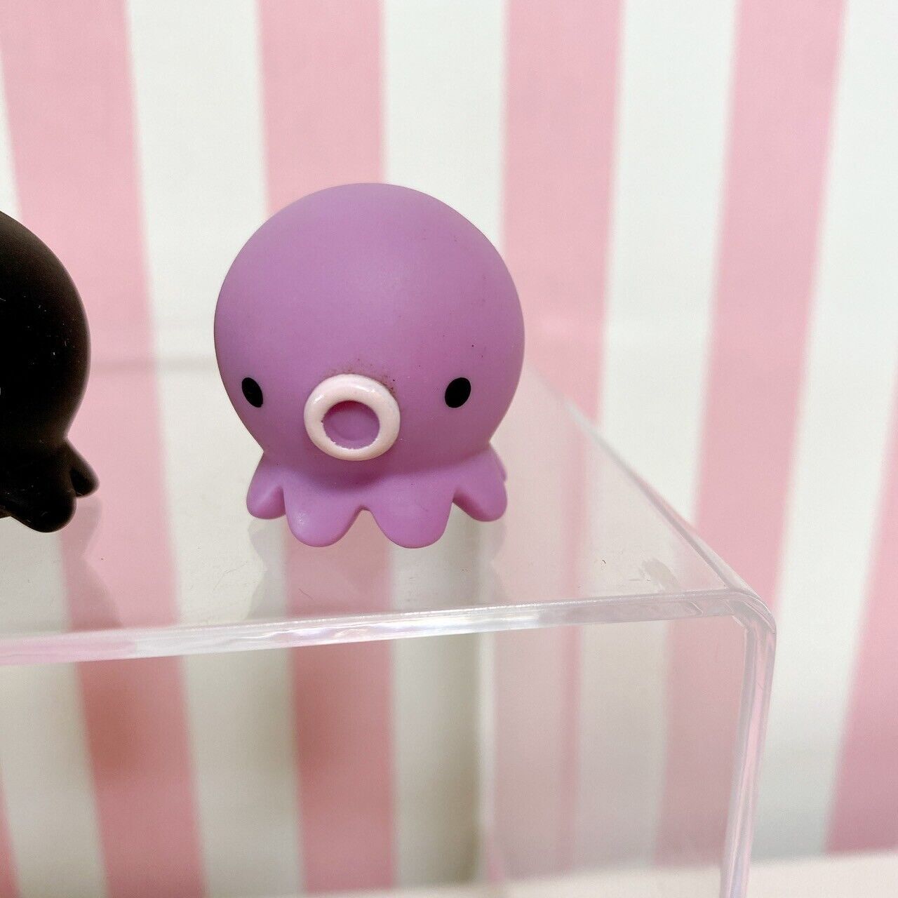 Takocchu Soft Mini Figure Mascot 5 Set Octopus Red White Purple Black Clear Rare