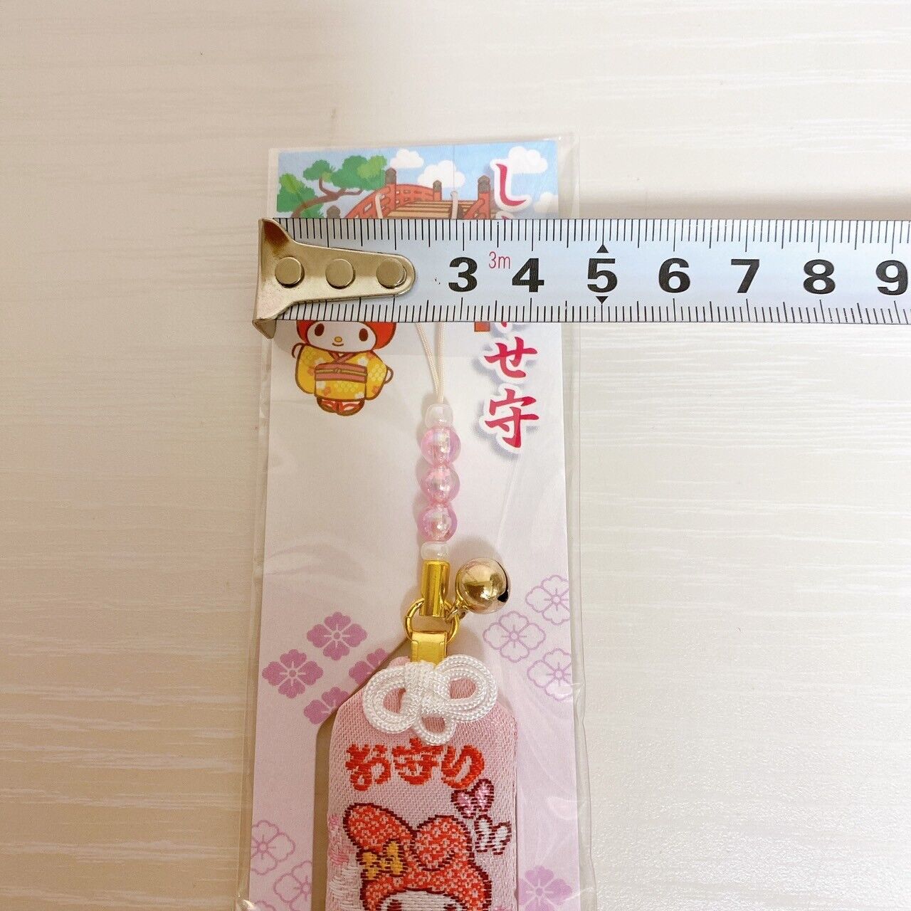 Sanrio My Melody Happy Amulet Charm Sumiyoshi Taisha Shrine Rabbit Pink Kawaii