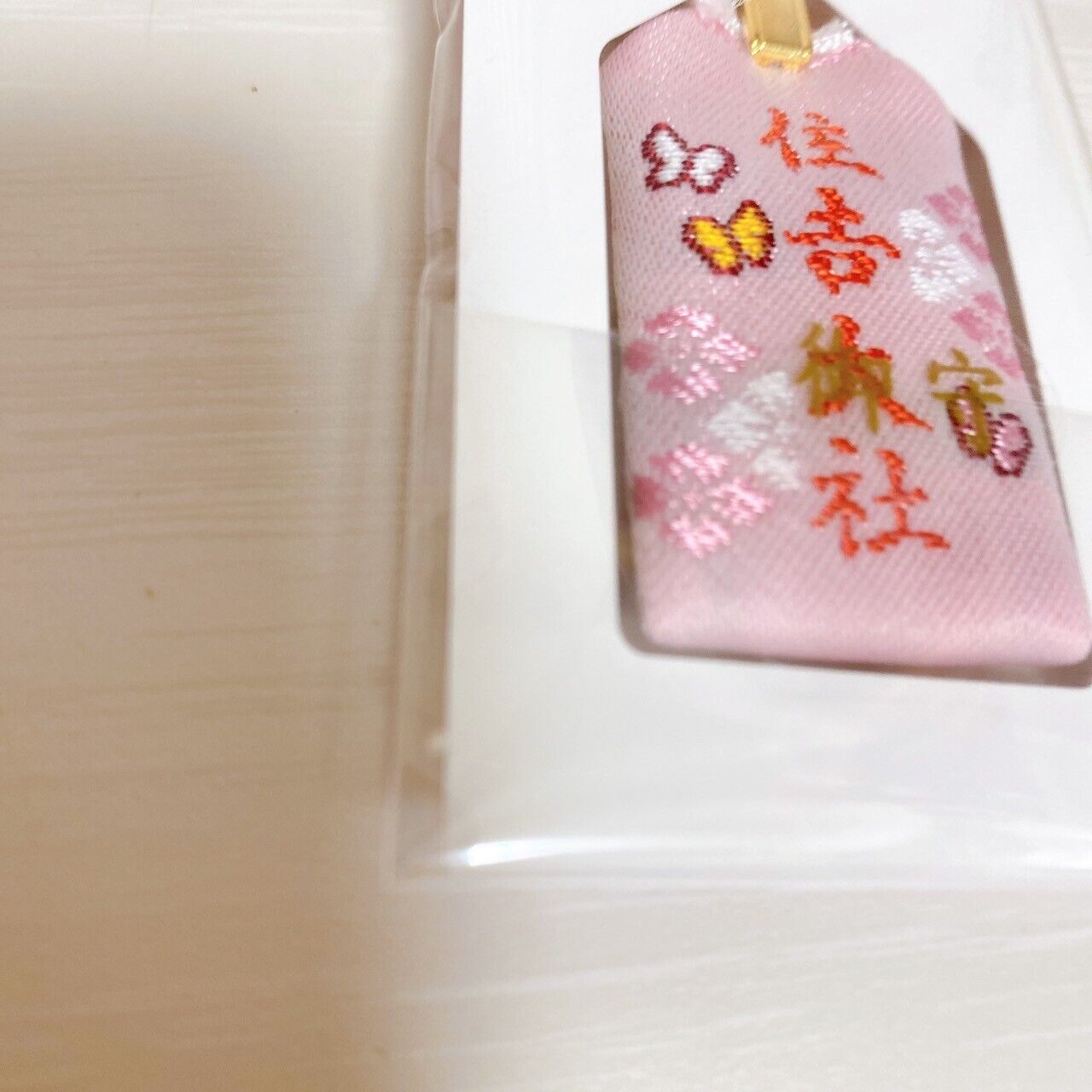 Sanrio My Melody Happy Amulet Charm Sumiyoshi Taisha Shrine Rabbit Pink Kawaii