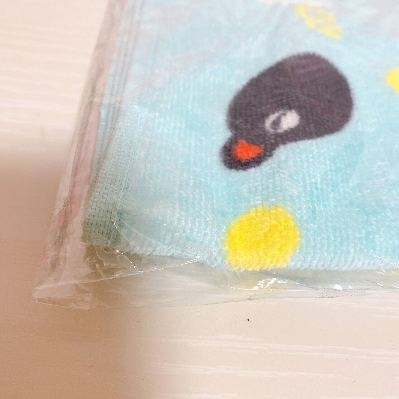 Pingu Muffler Face Towel Sports Light Blue penguin Cotton Kawaii Character Rare