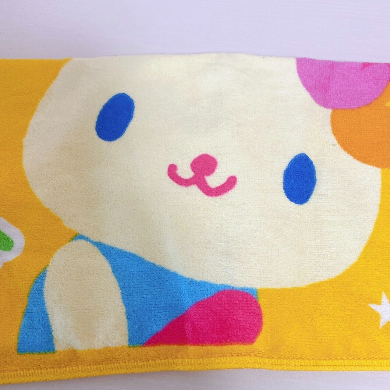 Sanrio Usahana Long Towel Flower Fruit Clover Yellow Rabbit Kawaii Character