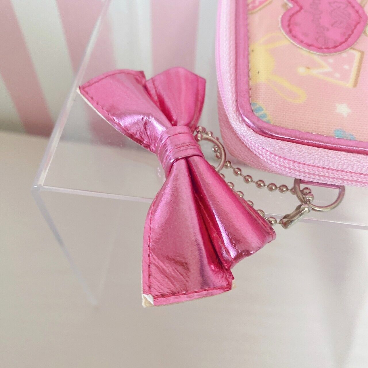 Sanrio Sugarbunnies Wallet Coin Purse Case Holder Pink Frill Heart Bunny Kawaii