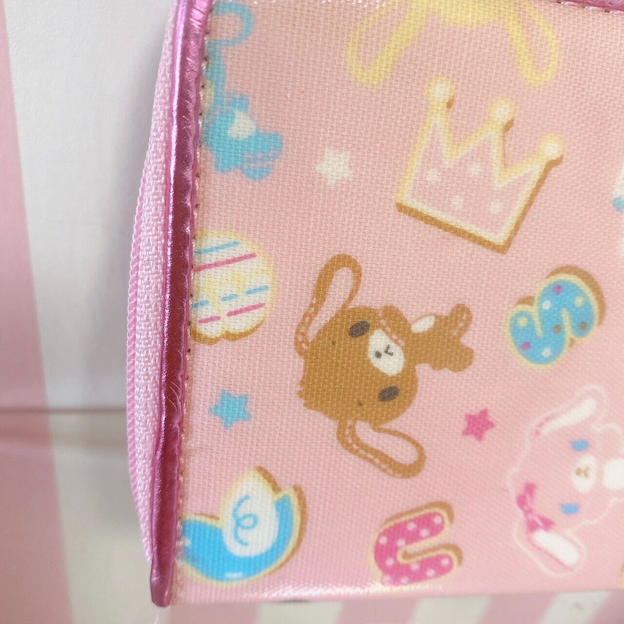 Sanrio Sugarbunnies Wallet Coin Purse Case Holder Pink Frill Heart Bunny Kawaii