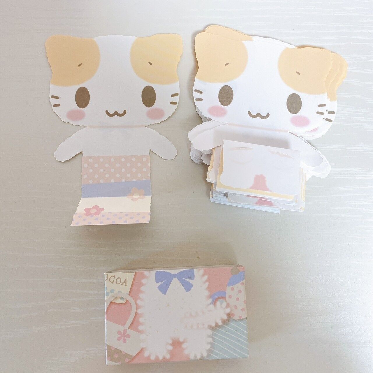 Sanrio San-X Masyumaro Sumikko Gurashi Notepad Set Memo Key Ring Character Rare