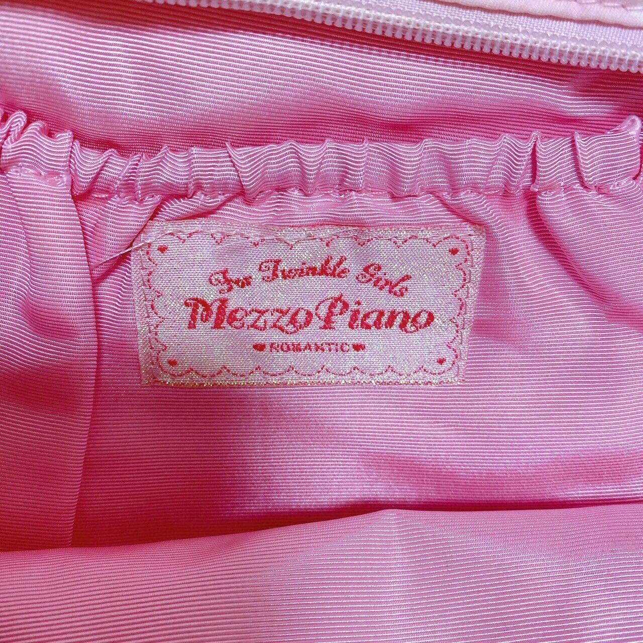 Mezzo Piano Backpack Rucksack School Bag Pink Ice Cream Star Soft Kawaii Rare