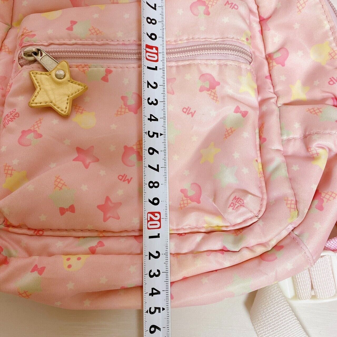 Mezzo Piano Backpack Rucksack School Bag Pink Ice Cream Star Soft Kawaii Rare