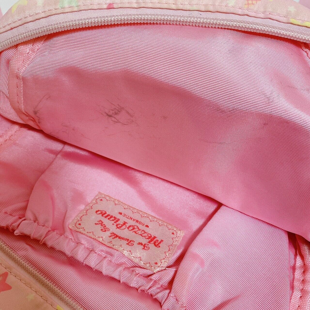 Mezzo Piano Backpack Rucksack School Bag Pink Ice Cream Star Soft Kawaii Rare