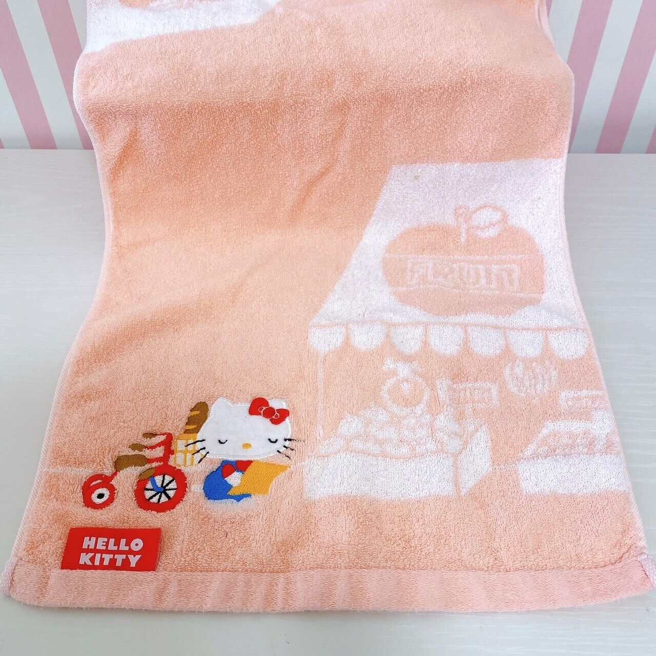 Sanrio Charmmy Charmy Kitty Hello Kitty Sugar Bunnies Face Towel 3 Set Pink Rare