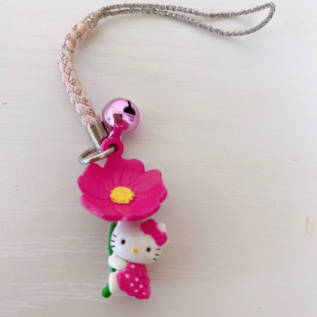 Sanrio Hello Kitty Gotochi Keyring Keychain 5 Set  Mini Mascot Strawberry Udon