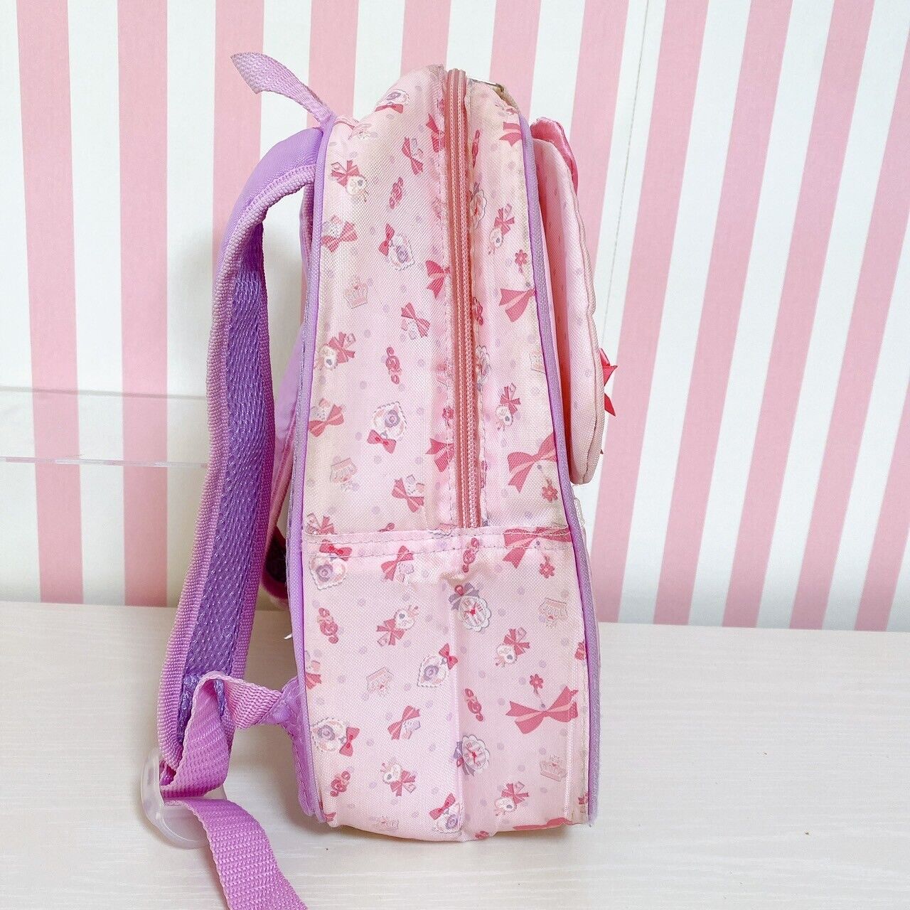 Sanrio Bonbon Ribbon Backpack Rucksack School Bag Rabbit Pink PurpleCharacter